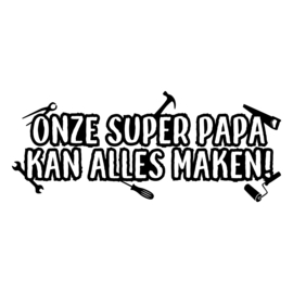 Super papa | DIY-stickers vaderdag