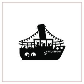 Raamstickers | Pakjesboot