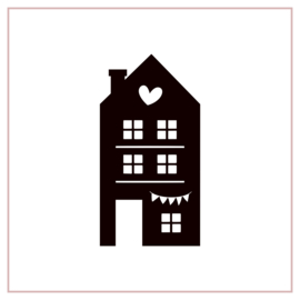 Raamstickers | Huisje E