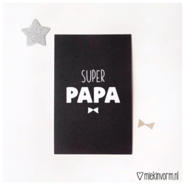 SUPER papa | cadeaukaartje