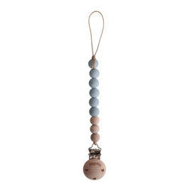 Speenketting Cloud / wood | Mushie