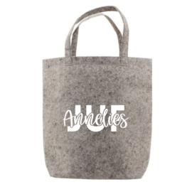 JUF + naam | tote bag