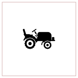 Raamstickers | Tractor