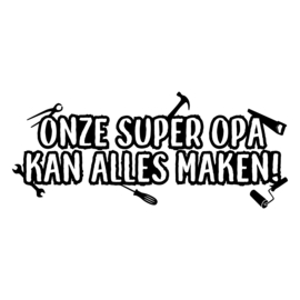 Super opa | DIY-stickers vaderdag