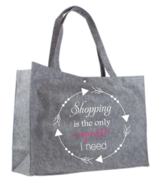 Shopping is the only sport I need | vilten tas