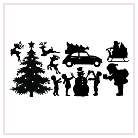 Aanvulling | Kerst (auto en kerstman)