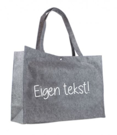 Eigen tekst | vilten tas