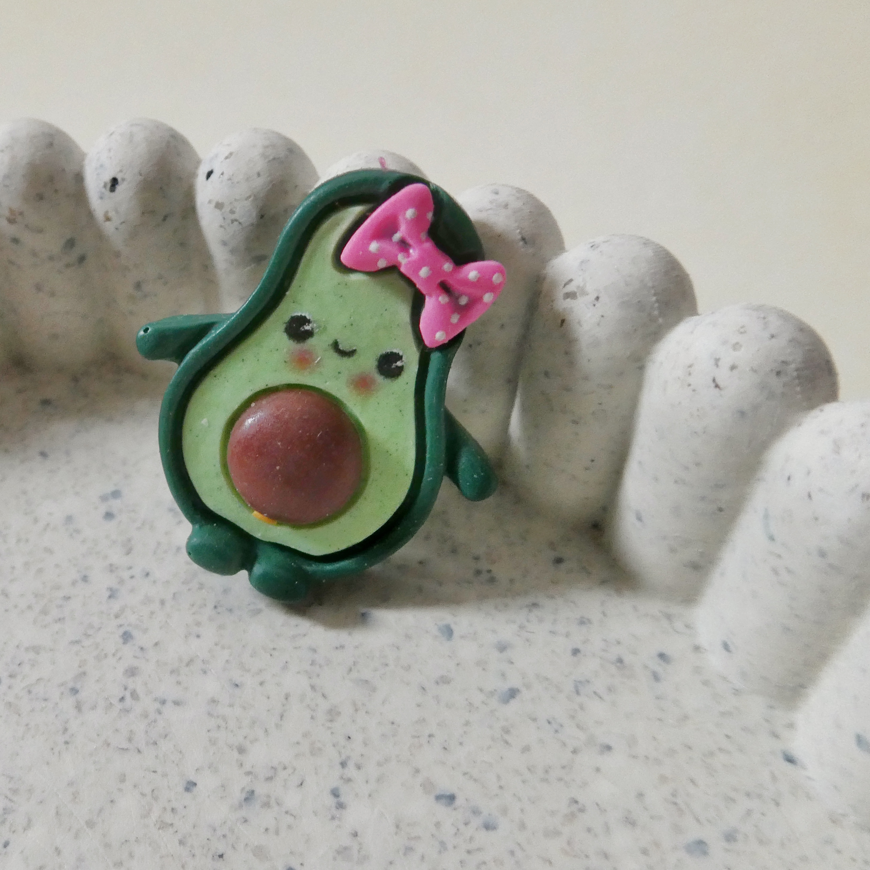 Avocado - kleding pin