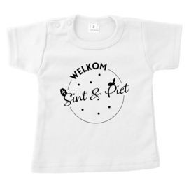 Shirt | Welkom Sint & Piet - stippen