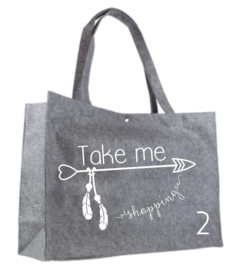 Take me shopping | vilten tas