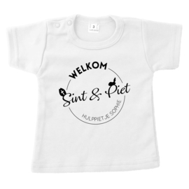 Shirt | Welkom Sint & Piet - hulppietje