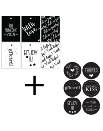 Set van labels + stickers