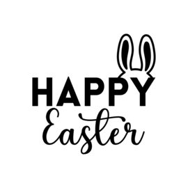 Happy Easter | raamsticker