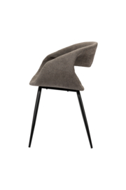 Whale chair taupe
