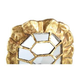 Jorge Gold poly statue back with mirror