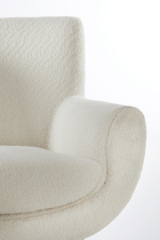 Vinstra Bouclé wit + goud