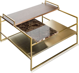 Archi Coffee Table Small Brushed Gold