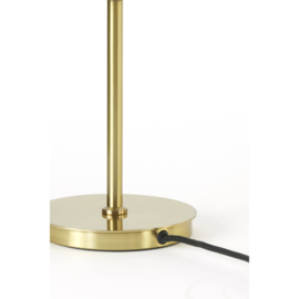 Tafellamp E14 Ø20x43 cm MAGDALA glas helder+goud
