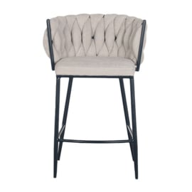 Wave Kitchen Bar Chair Beige