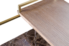 Archi Coffee Table Small Brushed Gold