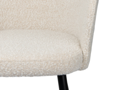 Wing chair pearl white