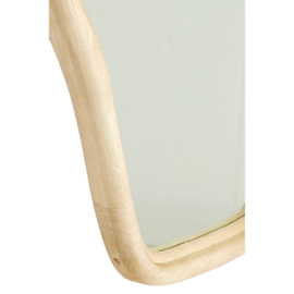 Spiegel CELANO hout mat naturel 44x4x80cm