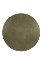 Bijzettafel Ø61x41 cm RICKERD antiek brons