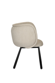 Panda arm chair beige