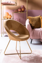 Charlie Chair Caramel/Gold