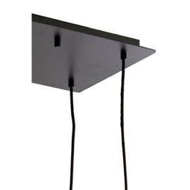 Hanglamp Mezza glas bruin 10L