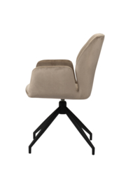 Storm Rotating Chair Sand White