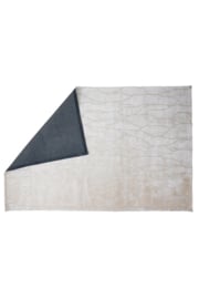 Karpet Latis licht grijs + bruin