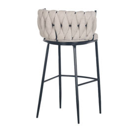 Wave Bar Chair Beige