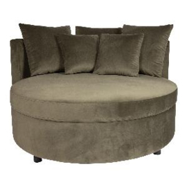Fayen Velvet Green half round