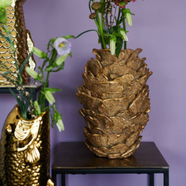 Vase Coral Gold