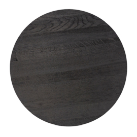 Geneva Coffee Table Oak Wood Black