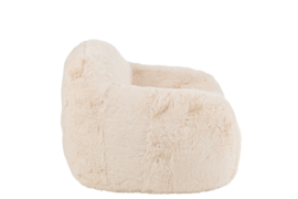 Sofa Cutie plaid crème small