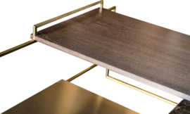 Archi Coffee Table Large Brushed Gold