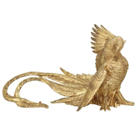 Ornament Long Tail Chicken Gold