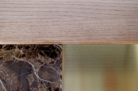 Archi Coffee Table Small Brushed Gold
