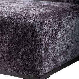 Xania Anthracite dining bench arm right