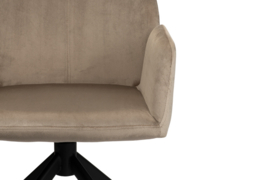 Storm Rotating Chair Sand White