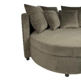 Fayen Velvet Green half round