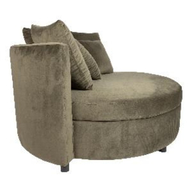 Fayen Velvet Green half round