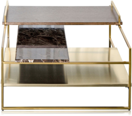 Archi Coffee Table Small Brushed Gold