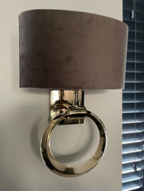Wall Lamp Golden Ring