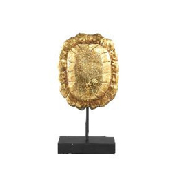 Jorge Gold poly statue back with mirror
