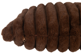 Kussen Corduroy chocolade