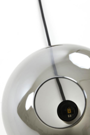 Subar Hanglamp 10 L mat zwart + smoke glas