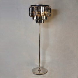 Smoke Crystal Floor Lamp